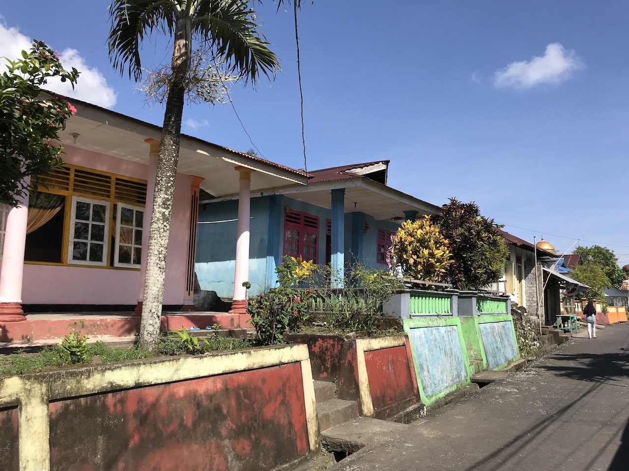 Banda-Inseln-Banda-Neira-Häuser Nusantara