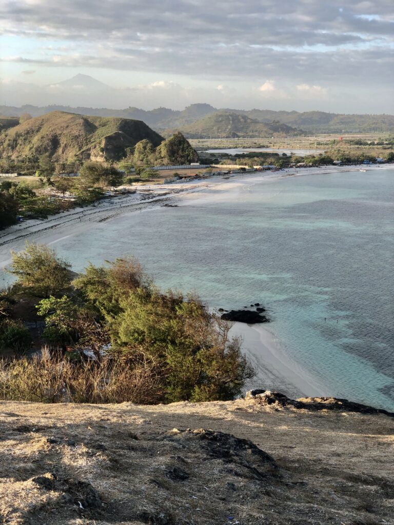 Bukit Merese, Blick auf Tanjung Aan