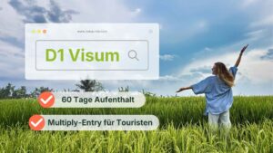 Titelbild D1 Visum Indonesien Bali