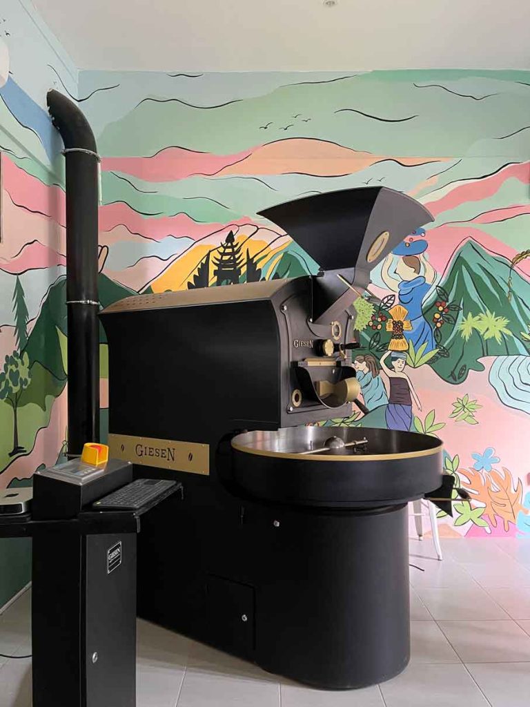 bali-kaffeeplantage-kaffeeroestmaschine