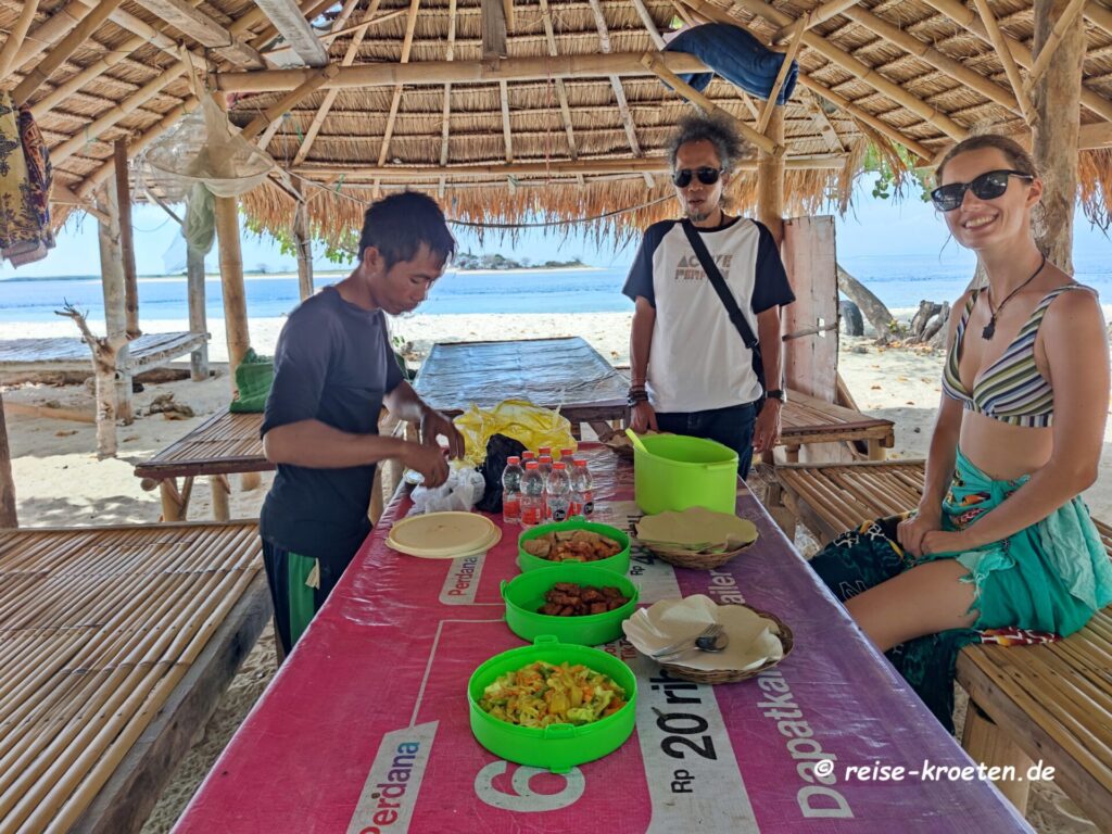 Mittagessen Gili Kondo