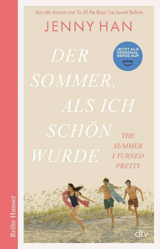 Sommerroman Buchcover der Sommer als ich schön wurde