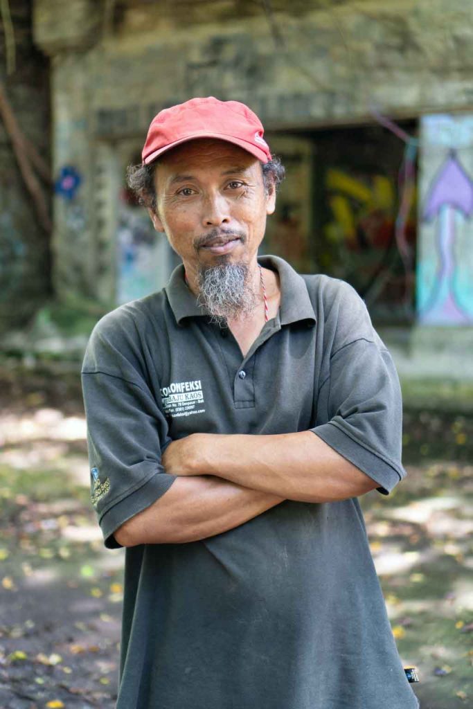 Parkbewohner im ehemaligen Taman Festival Freizeitpark Bali